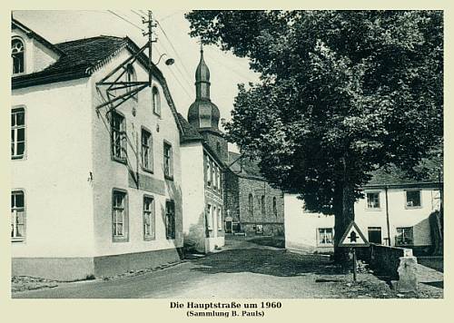 Reuland Haupstrasse um 1960