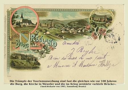 Reuland Postkarte um 1905