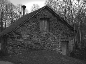 Spritzenhaus von Wirtzfeld, Rückseite